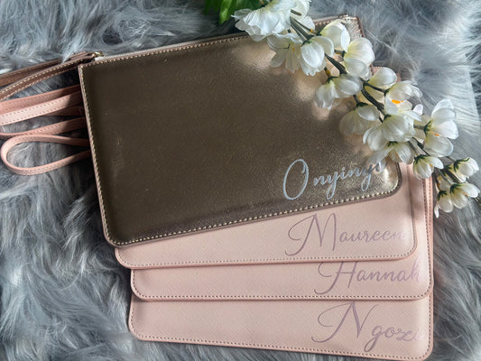 Personalised Clutch Bag