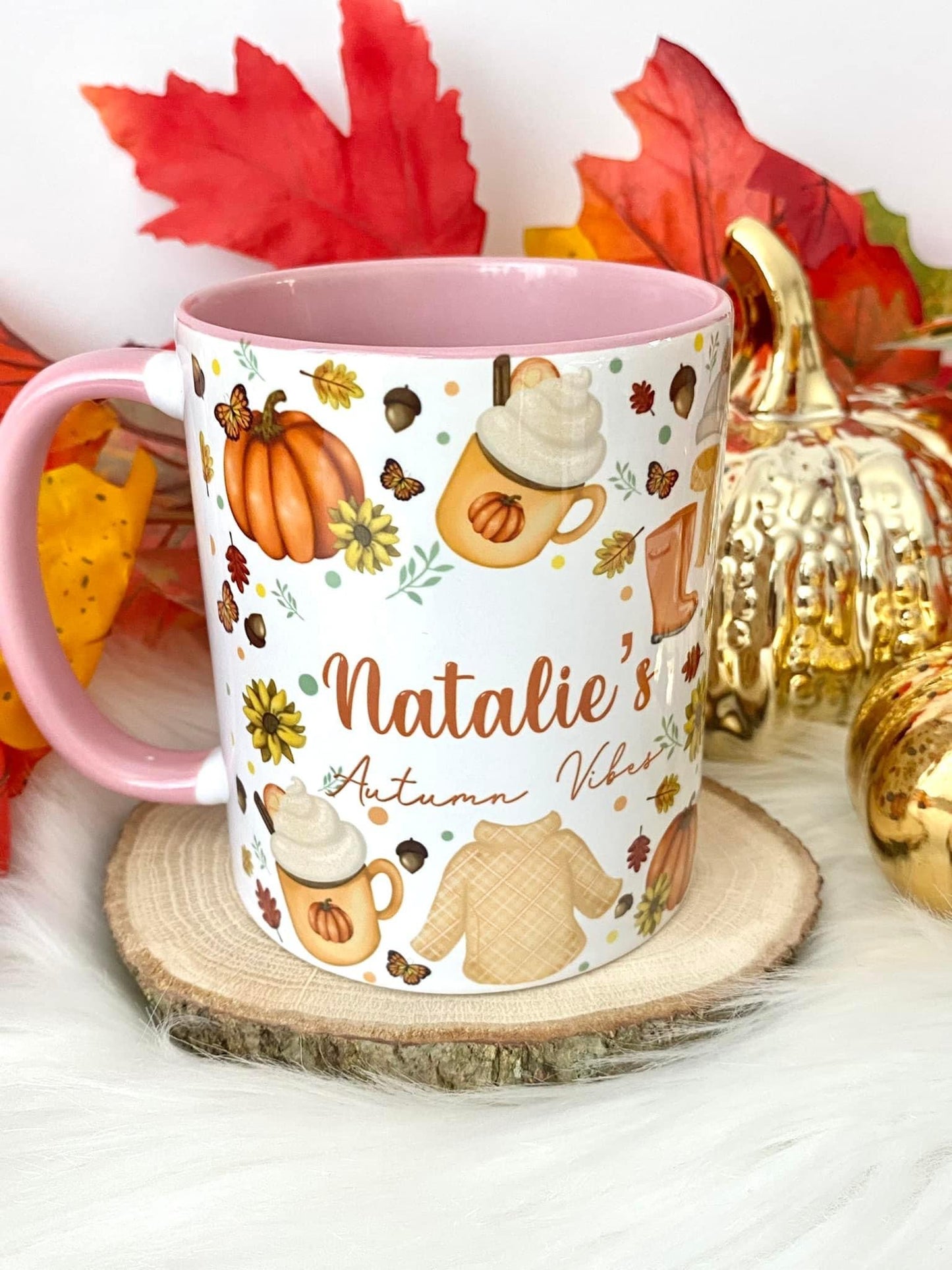 Autumn Personalised Mug